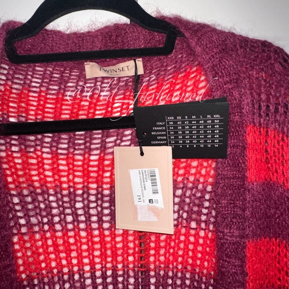 TWINSET Mohair + Wool Cardigan - Picture 9 of 12